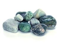 biOrb Feng Shui Fish Tank Pebble Set (Green), Natural Marble Aquarium Ornaments To Add Texture & Depth, Safe, Durable Fish Tank Decorations For Freshwater & Saltwater Tanks, Aquarium Accessories