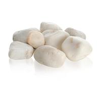 biOrb Feng Shui Fish Tank Pebble Set (White), Natural Marble Aquarium Ornaments To Add Texture & Depth, Safe, Durable Fish Tank Decorations For Freshwater & Saltwater Tanks, Aquarium Accessories