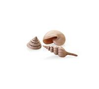 biOrb Aquarium Ornaments Shell Set 3 - Ceramic, Natural Colour