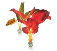 Biorb Silk Plant Silk Red/green Tall 2pack