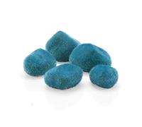 biOrb Fish Tank Decorations, Moss-Covered Pebble Set Aquarium Ornament (Blue, 8-10 Stones Per Set), Beautiful Fish Tank Accessories To Add Colour, Natural-Looking Aquarium Decor For Scenic Background