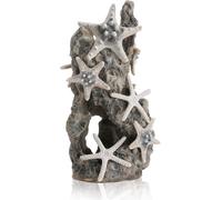 biOrb Fish Tank Decorations, Stone Starfish Aquarium Ornament (Grey Colour), Be