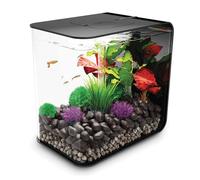 biOrb Flow 30L Aquarium, Black with MCR LED lighting and Heater Pack