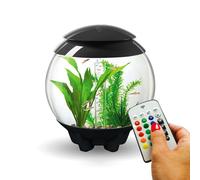 biOrb Halo 15L Aquarium in Grey with MCR LED Lighting and Heater Pack