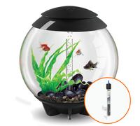 biOrb Halo 60L Aquarium in Grey with MCR LED Lighting with Heater Pack