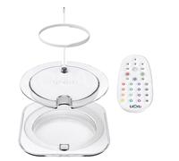 biOrb Large MCR LED Light, White, Multi-Colour Remote Controlled Lighting for biOrb Aquariums, 16 Colours, Day/Night Cycle, Adjustable Brightness, Compatible with DC LIFE, CUBE & FLOW Fish Tanks