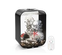 biOrb LIFE 15 Acrylic Aquarium, Black, MCR Multi-Colour Remote LED