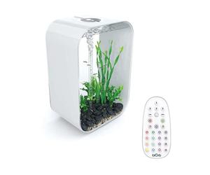 biOrb LIFE 60L White Aquarium Fish Tank with Multi Colour LED Lighting