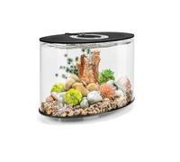 biOrb - LOOP 15 Aquarium with Multi Colour LED light - Remote Control - Black