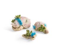 BIORB PLATE CORAL & BUTTON POLYP AQUARIUM FISH TANK DECORATION DECOR RESIN CORAL