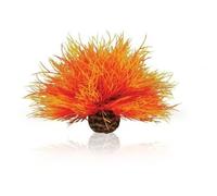 biOrb Fish Tank Decorations, Aquatic Sea Lily Fire Plant With Weighted Ball (1 x Orange Aquarium Plant), Artificial Fish Tank Plants To Add Colour, Natural-Looking Aquarium Decor For Scenic Background