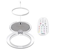 biOrb Small MCR LED Light, Grey, Multi-Colour Remote Controlled Lighting for biOrb Aquariums, 16 Colours, Day/Night Cycle, Adjustable Brightness, Compatible with DC LIFE, TUBE, LOOP & CLASSIC
