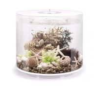 Tube 35 Aquarium with MCR Light - 9.2 Gallon, White