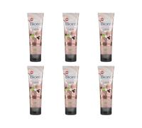 Biore Rose Quartz and Charcoal Face Scrub for Oily Skin 110 ml - Pack of 6