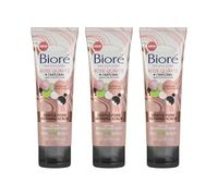 Biore Rose Quartz and Charcoal Face Scrub for Oily Skin, 110ml, Pack of 3
