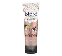 Biore Rose Quartz & Charcoal Gentle Pore Refining Scrub For Oily Skin 110Ml