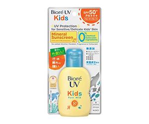 Biore Sarasara Kid’s UV Pure Milk Sunscreen 70ml SPF50+ P