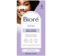 Biore Ultra Pore Strips with Glycerin, Package May Vary, 6 Count (Pack of 1)