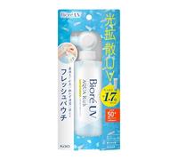 Bioré UV Aqua Rich Light Up Essence Fresh Pouch SPF50 120g - Lightweight Sunscreen for Face and Body
