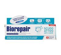 Biorepair Advanced "Scudo Attivo" (Active Shield) Toothpaste with microRepair 2.5 fl.oz (75ml) Tubes (Pack of 3)