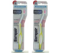 Biorepair : Oral Care Pro Toothbrush "Curve"- Very Soft, Pack of 2