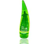 BioRLX 99% Purity Aloe Vera Gel with Collagen and Hyaluronic Acid for Face, Body and Hair & Soothing, Moisture, After-Sun, Aftershave, Dry Skin (80ml)