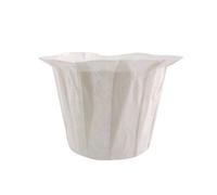 BIOSA 100Pcs Coffee Filters Replacement White Coffee Paper Pod Disposable K Cup Filters Coffee Paper Pods