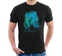 Bioshock Big Daddy Discovering Rapture Men's T-Shirt (Medium)
