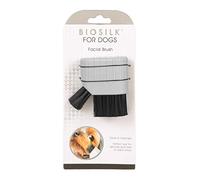 BioSilk for Pets Facial Brush Dogs, silver