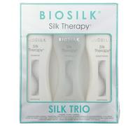Biosilk Silk Therapy Trio Unisex Shampoo, Conditioner, and Original Treatment 7 oz 3 Pc