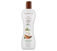 BIOSILK Silk Therapy with Organic Coconut Oil, Moisturizing Shampoo, 355 ml