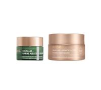 BIOSSANCE Lift & Renew Duo - Firming Moisturiser + Marine Algae Eye Cream Set - Squalane Hydration, Smooth Fine Lines, Lift & Firm Skin, Anti-Aging Skincare Bundle