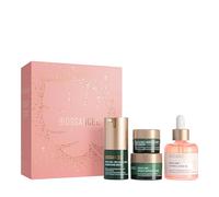 Biossance Most Loved + Luminous Skincare Christmas Gift Set, Vitamin C Face Oil & Rose, Eye Cream with Seaweed, Omega Repair Facial Moisturising & Renewing Face Serum