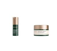 BIOSSANCE Pore Perfecting Duo - 10% Lactic Acid Resurfacing Serum + Probiotic Gel Moisturiser - Minimise Pores, Smooth Texture & Control Oil - Squalane Skincare Set
