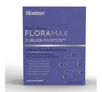 BIOSTREN Floramax Probiotics for Women | 30 Capsules 21 Billion CFU | Womens Probiotics | PH Balance for Women | 6 Strains | Dual Action | gut health with Iron | Protects Intimate Flora