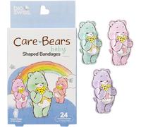 BioSwiss Affectionate Bear Bandages, Self Adhesive Baby Bear Wraps, Sterile Latex Free Wound Care, Funny First Aid Kit Supplies for N