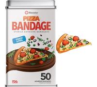 BioSwiss Bandaids 50 Pieces Sterile Bandaids for Kids Unique Shape Colorful Funny Cute Girls Boys Adults First Aid Protect Scratches and Cuts Wellness