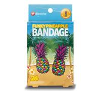 BioSwiss Bandaids for Kids, 24 Pieces Self Adhesive Unique Sterile Bandages Colorful Funny Cute Girls and Boys Adult First Aid Protect Scratches and Cuts Wellbeing