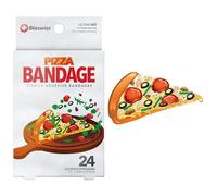 BioSwiss Bandaids for Kids | 24 Sterile Self Adhesive Bandages with Unique Shape, Colorful and Fun for Girls and Boys, Adult First Aid Protect Scratches and Cuts, Wellness for Everyone