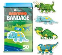 BioSwiss Pack of 50 Children's Sterile Sanitary Pads Unique Colourful Fun Cute for Girls and Boys First Aid for Adults Protects Scratches and Cuts Wellbeing for All