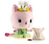 BIOSYNEX - Gabby's Dollhouse Heatable Plushies - Microwave Warm Cuddle Toy with Removable Clay Bead Pouch - Gentle and Comforting Warmth - Machine Washable and Safe from Birth (Kitty Fairy)