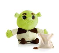 BIOSYNEX - Heatable Plushies - Microwave Warm Cuddle Toy with Removable Clay Bead Pouch - Gentle and Comforting Warmth - Machine Washable and Safe from Birth (Shrek)