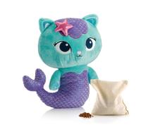 BIOSYNEX - Heatable Plushies - Microwave Warm Cuddle Toy with Removable Clay Bead Pouch - Gentle and Comforting Warmth - Machine Washable and Safe from Birth (Marine)