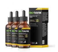 BiOTAVIN Vitamin D3K2 Drops with MCT Oil 50 ml (3 x 50 ml) | High Dose 1000 IU per Daily Serving - Easy to Dose with Pipette - For Heart, Circulation, Bones, Immune System & Muscles