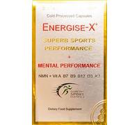 BioTech Life Sciences Energise-X NMN NAD+ CoQ10 powder Vit A D3 E K2 B 25 servings