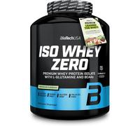 BioTechUSA Iso Whey Zero Premium Whey Protein Isolate with Native Whey Isolate, Added BCAA and glutamine, 2.27kg, Pistachio
