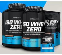 Biotech USA Iso Whey Zero 908g 454g Isolate Protein Lactose & Gluten Free