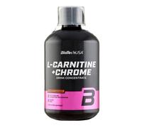 BIOTECH USA L-CARNITINE+CHROME LIQUID DRINK 500ML ORANGE