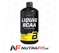 BIOTECH USA LIQUID BCAA added amino acids vitamin B6 B12 diet support 1000ml