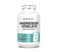 Biotech USA Magnesium + Chelate 60 Capsules 61.5g Minerals (235.60€/kg)